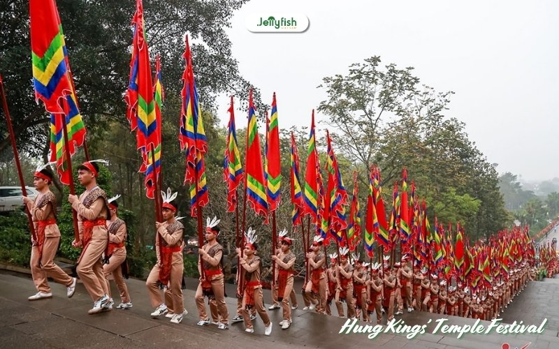 Vietnamese festivals - Hung Kings’ Temple Festival