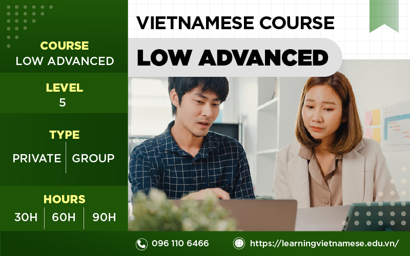 Vietnamese Course - Low Advanced