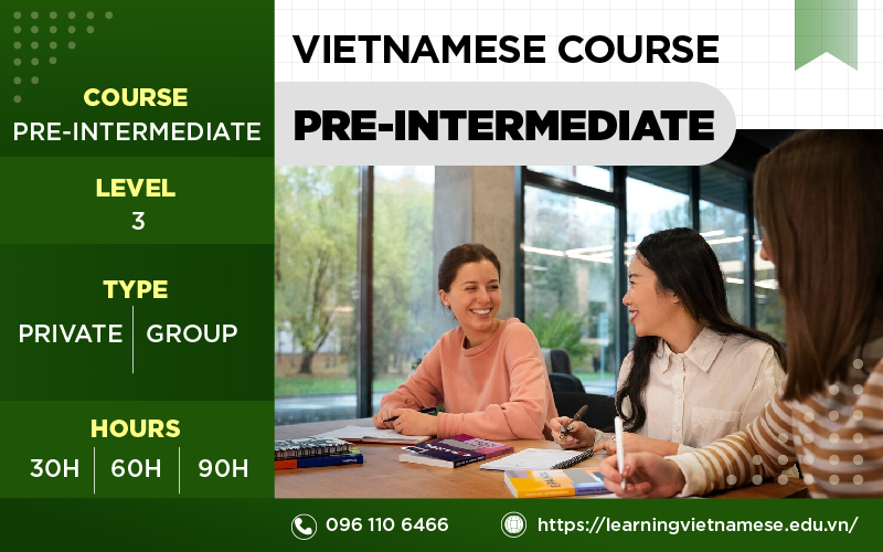 Vietnamese Course | Pre-intermediate