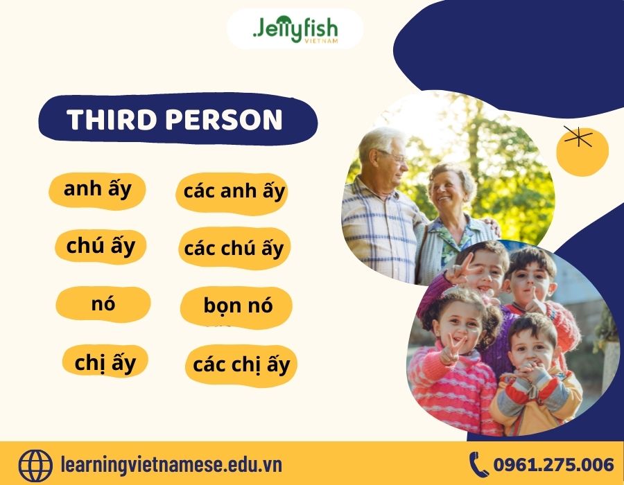 Pronouns in Vietnamese - Third Person