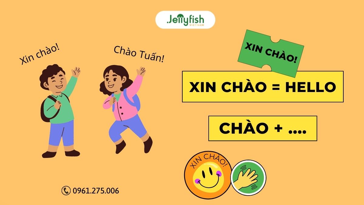 how to say hello in vietnamese