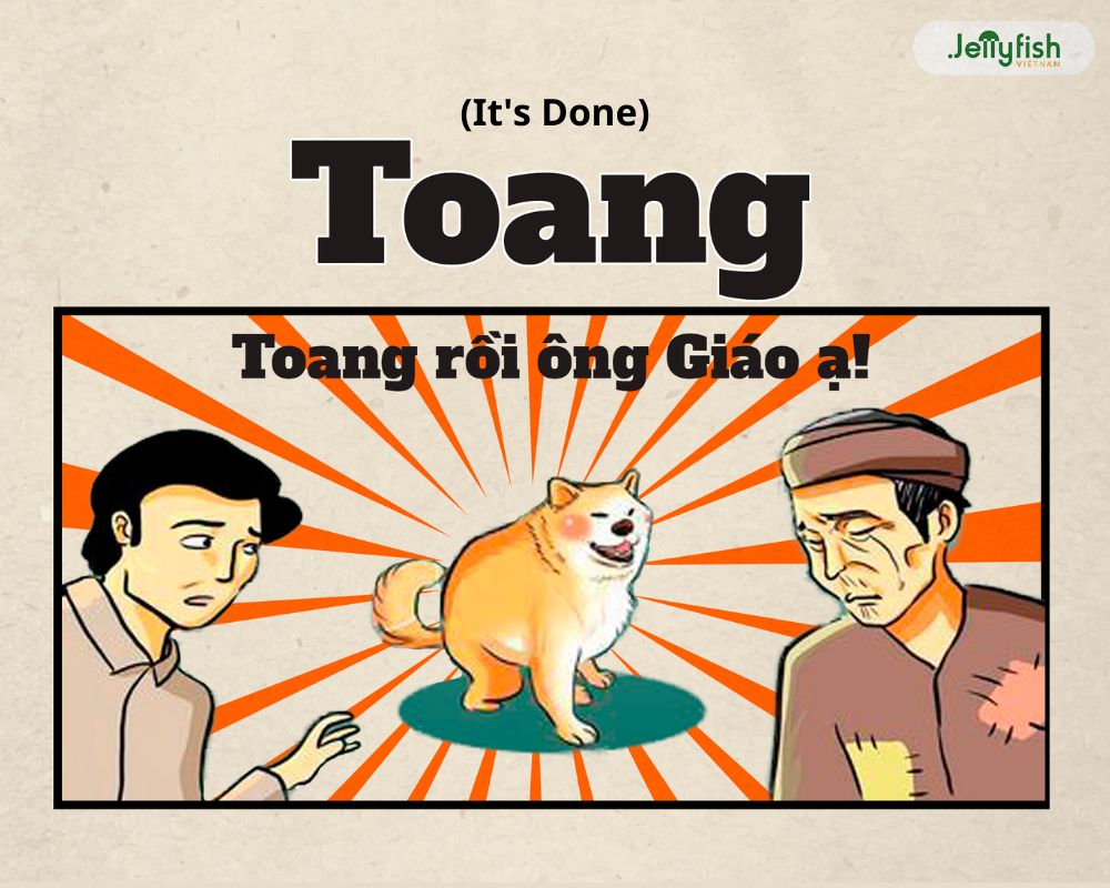 vietnamese slang words - TOANG