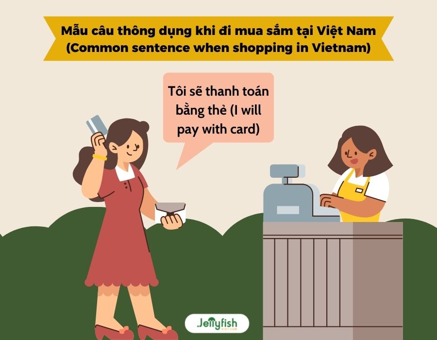 Common sentence when shopping in Vietnam