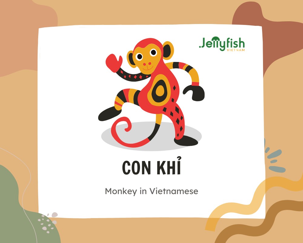 how to say monkey in Vietnamese