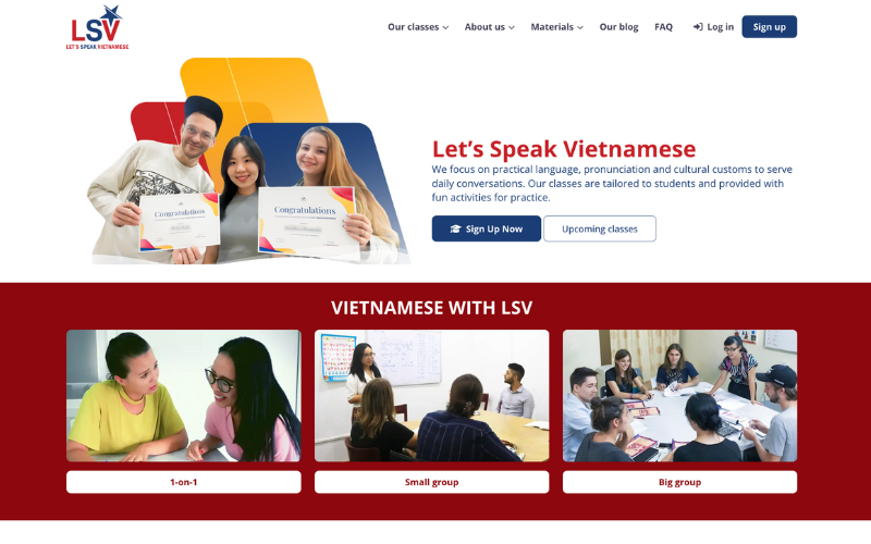 Let's speak Vietnamese