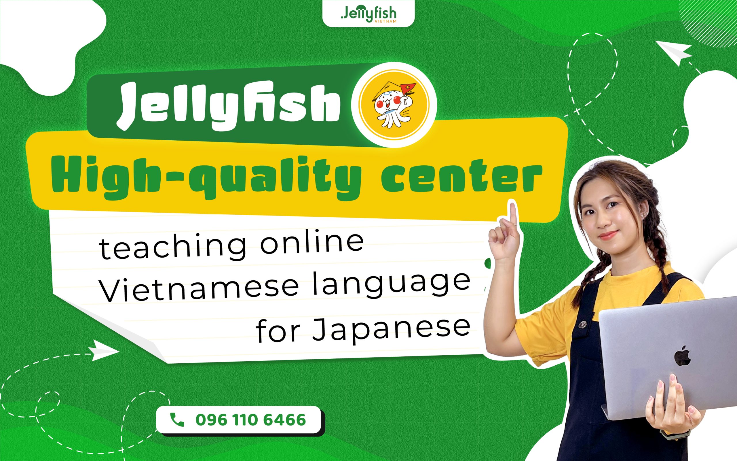 Jellyfish – High-quality center teaching online Vietnamese language for Japanese