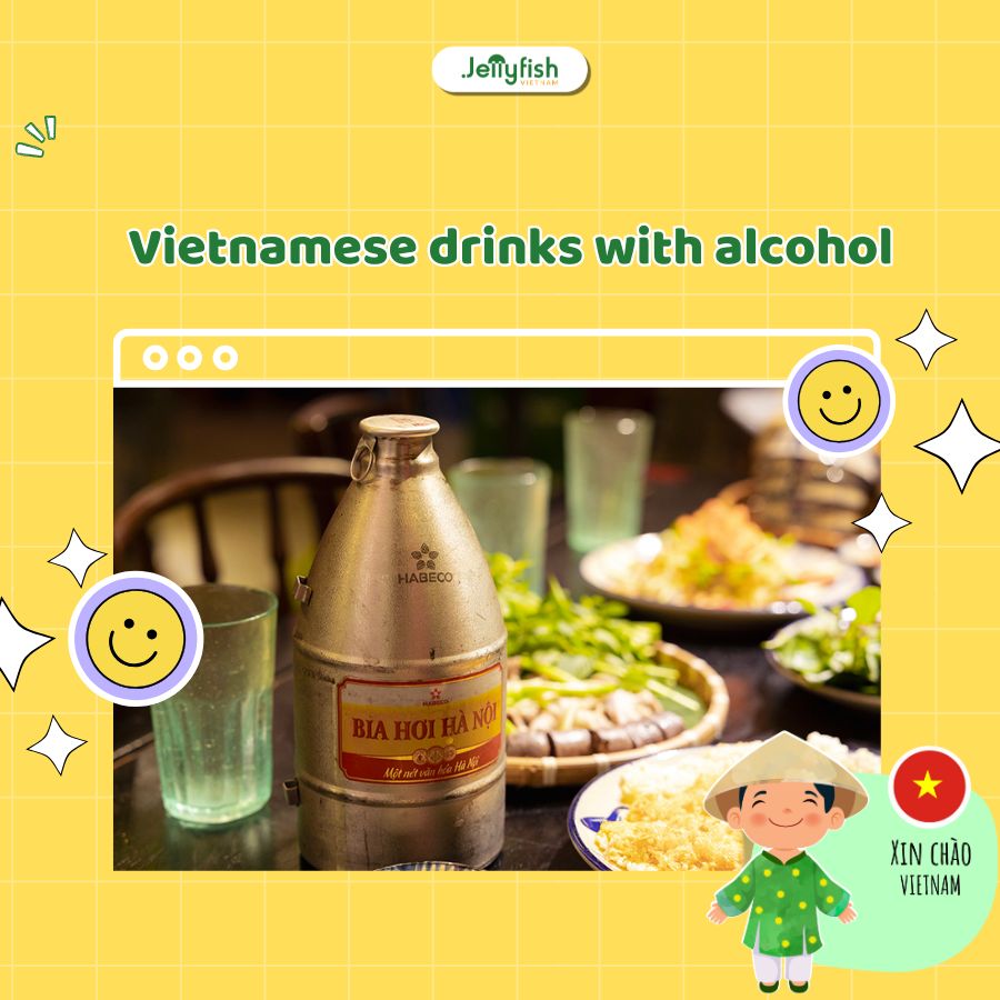 Vietnamese drinks with alcohol