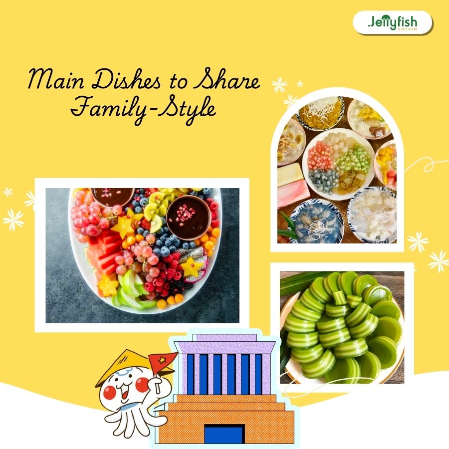 Vietnamese desserts often highlight fresh, organic fruits Vietnamese desserts often highlight fresh, organic fruits