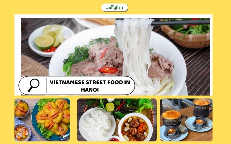 Vietnamese Street Food In Ha Noi