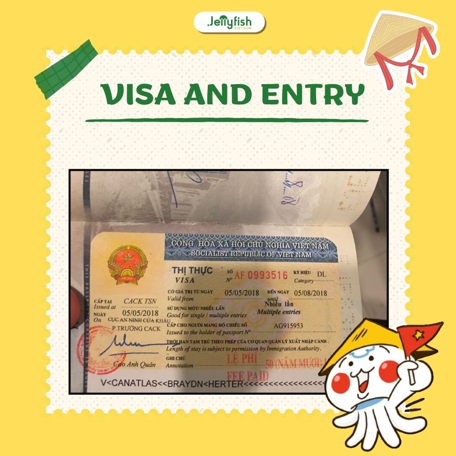 Visa and entry Visa and entry